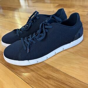 Swims Dark Navy Blue Mesh Lightweight Men’s Tennis Sneakers